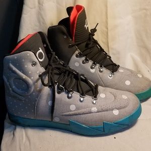 KD Nike Mens High Tops Shoes Polka Dot Sz 12